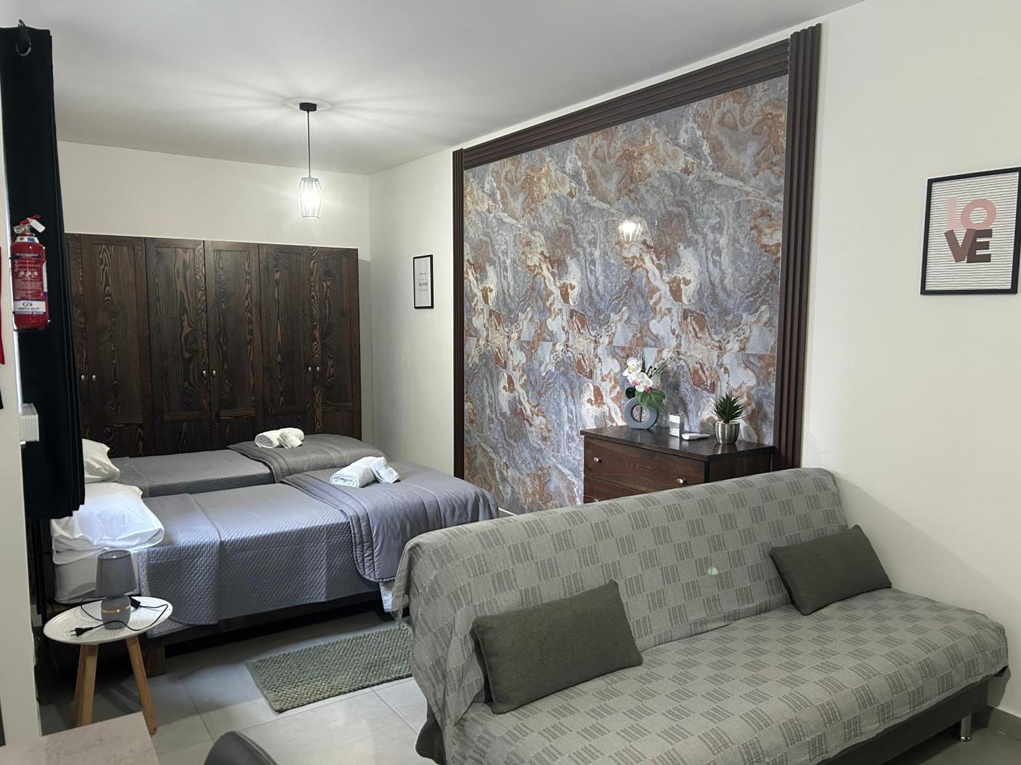 St Gaetans Studio Apartment 6A Hamrun Exterior photo